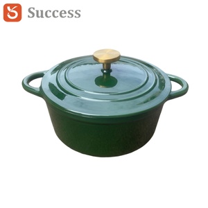 Hot Bán Vòng Đúc Sắt Không Dính Lò Hà Lan Lò Nướng Soong Với Nắp Tráng Men Nấu Ăn Công Cụ - Product Image 2