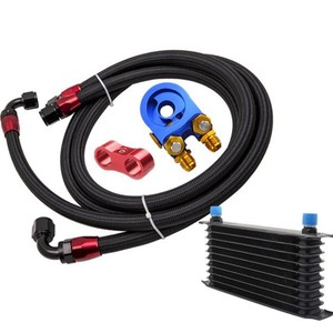 Kit de refroidisseur d'huile Haofa AN10, radiateur japonais à 10 couches pour amélioration de la performance du moteur - Product Image 1
