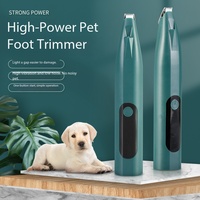 Tondeuse électrique rechargeable pour animaux de compagnie avec design anti-rayures pour chiens et chats
