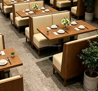 Nouvelle Arrivée - Mobilier de Restaurant Commercial de Luxe - Ensemble de Tables et Chaises en Bois pour Restaurants, Cafés et Salles à Mijoter