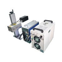 Máquina láser de marcado UV de 3D, máquina plástica de tela de madera y vidrio de 5W y 10W para impresión artística de vasos y botellas de vidrio