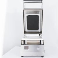 Scelleuse manuelle de barquettes DQ-2, mini machine d'emballage alimentaire en plastique