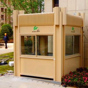 Poste de garde extérieur en structure métallique résistant aux intempéries pour système de patrouille - Product Image 4