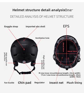 Nouveau Casque de Ski Homologué CE 2026 – Casque de Sécurité <span class=keywords><strong>Professionnel</strong></span> pour Snowboard et Ski, Chaud et Confortable pour Hommes et Femmes - Product Image 5