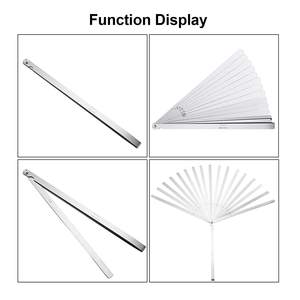 17 להבים מד 0.02-1.00 מ "מ משוכלל פלדה מעובי פלדה מעובי - Product Image 3