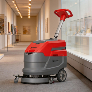 Nouvelle autolaveuse compacte sans fil portative avec réservoir de 30 L et autonomie de 2-3 h pour usage domestique, idéale pour les petits espaces et un design ultra-compact. - Product Image 5