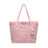 Bolso Tote de PU de Gran Capacidad para Mujer, Diseño Personalizado, Moderno, Portátil, para Exteriores, Combinable con Todo, de un Solo Hombro, 2025