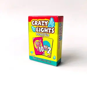 Nuovo gioco di carte gioco di carte di un pezzo carte flash tascabili giocattoli per bambini di età 3 + 45 pezzi scatola di carta personalizzata