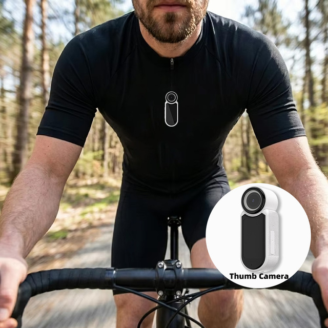 Professional 1080P 1.47inch IPS Screen WiFi Magnetic Attraction Cycling & Skiing Camera Head Helmet Mini Thumb Camera