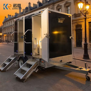 Remolque de Baño Portátil Prefabricado para <span class=keywords><strong>Alquiler</strong></span>, Baño Móvil, Remolque de Baño <span class=keywords><strong>con</strong></span> Ducha y Sanitario Portátil en Venta - Product Image 3