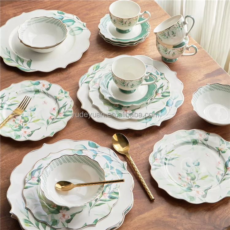 Premium Egypt Porcelain Tableware Wholesale Custom