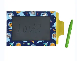Design personalizado Criança Desenhar E Escrever Papel Barato Magic Slate Pad Prancheta Com Caneta
