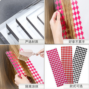 Tablero acrílico para mechas de cabello, práctico para uso en salones de belleza - Product Image 1