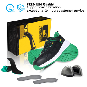 <span class=keywords><strong>Zapatos</strong></span> de Seguridad Rocklander Negros de TPU con Protección para los Pies de Goma EVA, Puntera de Plástico S1P, Antiestáticos, para Trabajo en Fábrica - Product Image 3