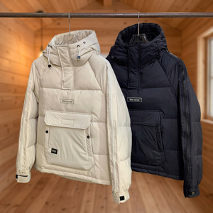 Chaqueta de Cuero de Vaca para Hombre, con Capucha, Acolchada, Resistente al Viento, Transpirable, a la Moda, para Invierno, Gran Venta - Product Image 3