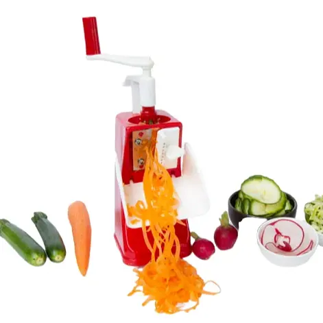 İtalya marka sebze kesicisi-Spiralizer sebze dilimleyici kolay kontrol sebze Spiralizer