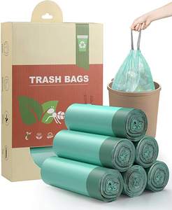 ถุงขยะแบบหูรูดสำหรับย่อยสลายได้สินค้าจากโรงงาน - Product Image 1