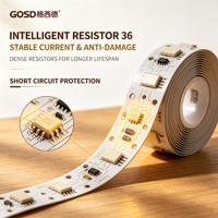 Bande lumineuse LED haute tension 220V, barre lumineuse 5 rangées, 320 LED, extérieur IP20, ABS SMD Ra80, 50000 heures, pour tunnels, ponts et projets d'ingénierie