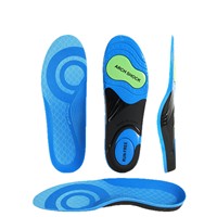 Semelles orthopédiques en PU pour pieds plats, respirantes, absorbant les chocs, pleine longueur, pour adultes, unisexe, toutes saisons