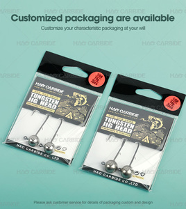 釣りスイングフットボールタングステンボールジグヘッド - Product Image 6