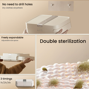 Sèche-linge <span class=keywords><strong>mural</strong></span> électrique multifonction Uv Séchage Japon Royaume-Uni Séchoirs à linge portables - Product Image 5