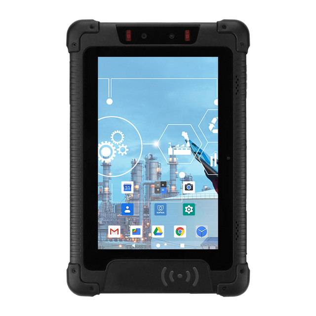 Industrial IP65 Waterproof 8 Inch Handheld & Vesa Mount Android NFC LTE Tablet PC
