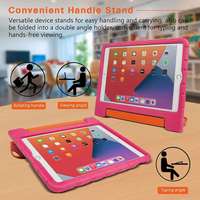 Étui pour tablette HGD pour Honor 5 / Huawei 10.1" ou Media Pad T5 10.1" avec poignée, en EVA antichoc, anti-chute, avec support