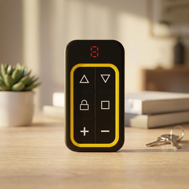 First Brand Quality 8-in-1 433 Mhz Universal Remote Control for Gate, Shutter Doors, Garage Doors, Electric Doors