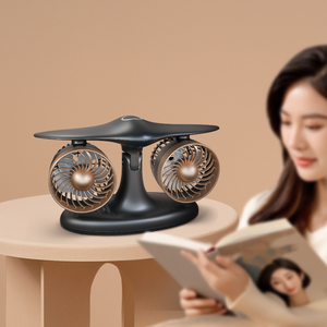 Kipas portabel bentuk pesawat Desktop merek pribadi pendingin udara gaya unik tersedia di pasar pabrik - Product Image 5