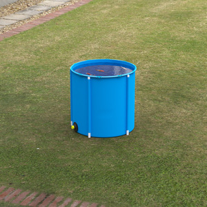 <span class=keywords><strong>Aquarium</strong></span> pour poissons rond en PVC de grande taille, écologique, personnalisé, ultra bleu, pour intérieur - Product Image 1