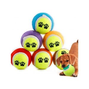 Pelota de Tenis Promocional Barata al por Mayor con Logotipo Personalizado, Pelota de Tenis Profesional de Caucho Natural - Product Image 3