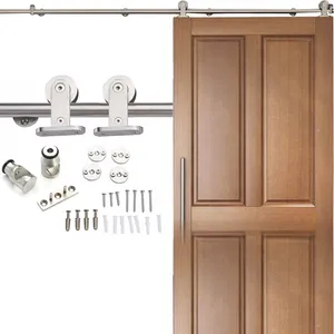 Filta đồ nội thất phần cứng mềm đóng trượt cửa gỗ Barn Door phần cứng