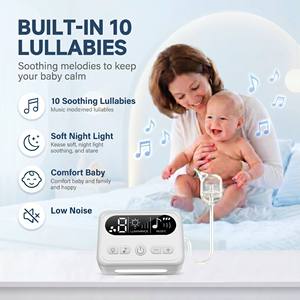 Aspirador Nasal Eléctrico para Bebés con Fuerte Succión, Ajustable, 6 Niveles de Potencia, Eliminador de <span class=keywords><strong>Mocos</strong></span> para Bebés y Niños Pequeños - Product Image 4