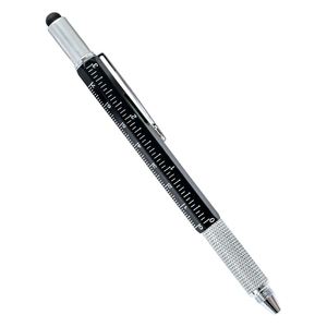 Outil technologique 6-en-1, stylo tournevis multifonctionnel avec stylet tactile, règle et niveau à bulle pour les ingénieurs/projets de bricolage - Product Image 1