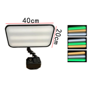 Lampe Débosselage Sans Fil Automatique avec Adaptateur 18V, Batterie Sans Fil et 9 LED Réglables pour Outils de Réparation Automobile