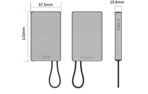 Banque de puissance magnétique à charge rapide 22.5W 10000mah Portable avec base de charge sans fil <span class=keywords><strong>amovible</strong></span> pour matériau en alliage <span class=keywords><strong>iPhone</strong></span> - Product Image 6