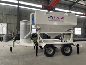 Silo à ciment mobile portable avec système d'alimentation par sacs <span class=keywords><strong>Big</strong></span> <span class=keywords><strong>Bag</strong></span> - Product Image 6