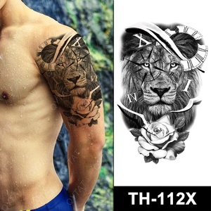 Tatuajes Temporales de Transferencia de Agua para <span class=keywords><strong>el</strong></span> Cuerpo y Brazos, Diseños <span class=keywords><strong>Tribales</strong></span> Geniales, Tatuaje Falso de Tigre Hombre - Product Image 2