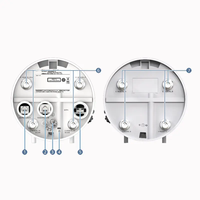 Punto de Acceso Inalámbrico AirEngine 8760R-X1E 02353GSH (11ax para Exteriores, Tercera Radio Dedicada, Bandas Duales 8+8, Antena Externa, BLE, PSE)