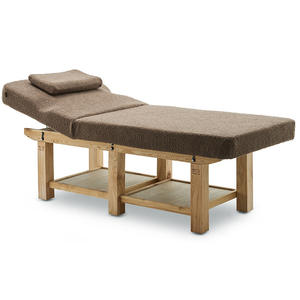 Table de massage pliante en bois au design moderne pour tatouage meubles de salon de repos pour cils et cils civières de spa table de salon esthétique - Product Image 5