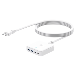 Cargador USB Tipo-A, USB Tipo-C 65W GaN Blanco MA DEGAN65 EU W - Product Image 2