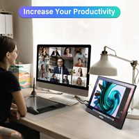 Écran LCD portable de 15,6 pouces, rapport de contraste 1200:1, angle de vision de 178 degrés, HDR avec HDMI Type C pour les bureaux professionnels et l'usage domestique