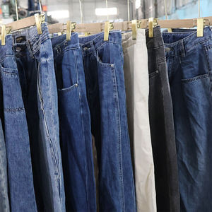 Jeans d'été décontractés pour adultes et filles Philippine Ukay Baled Clothing New Style Square Pants - Product Image 3