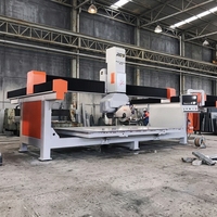 Hq-3220D Machine de découpe de pont en pierre à 5 axes, haute qualité et service, fabriquée par une entreprise avec 21 ans d'expérience