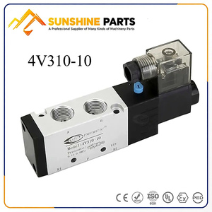 Válvula Solenoide Neumática de Control de Aire 4V310-08 con Diseño de Bobina Única para Cilindros de Doble Efecto, Suministro Comercial - Product Image 2