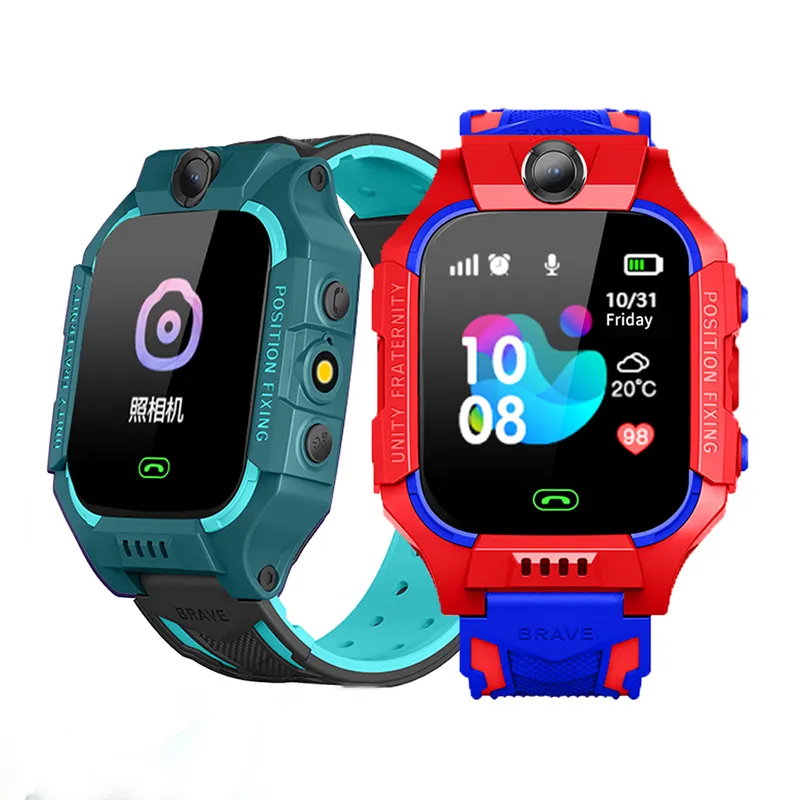 Q19 çocuklar için akıllı saat 2024 yeni Sim kart Smartwatch Sos çağrı telefon kamera sesli sohbet fotoğraf erkek kız hediye renk ekran