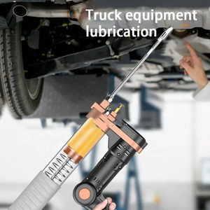 Pistolas de engrase eléctricas mecánicas con batería de litio compatible con engrasador automotriz - Product Image 6