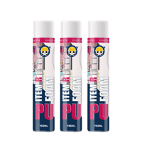GORVIA ITEM-R 750mL Mousse Polyuréthane en Spray avec Paille pour l'Étanchéité des Fenêtres et des Portes