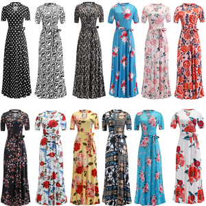 Robe Maxi à manches longues pour <span class=keywords><strong>Femme</strong></span>, tenue décontractée, vêtements de plage, Streetwear, grande <span class=keywords><strong>taille</strong></span>, à la mode, - Product Image 2