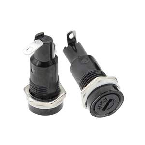 Soporte de fusibles para <span class=keywords><strong>chasis</strong></span> de montaje en Panel de R3-11, para fusibles de cristal de 5x20mm, 10A, 250V - Product Image 5